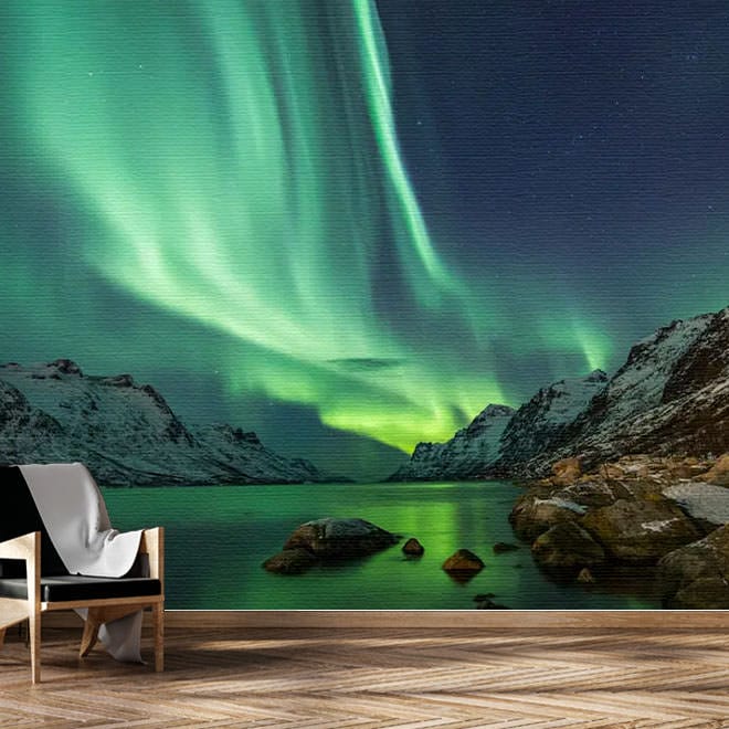 Naadloos behang Het Noorderlicht